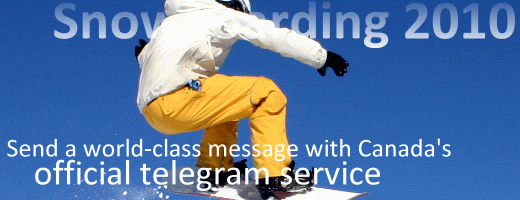 Delivering your message anywhere in Canada and to over 200 countries worldwide.