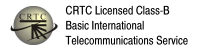 CRTC Class-B Basic International Telecommunications Service